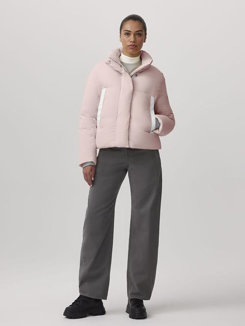 Junction Cropped Puffer Pink Lemonade