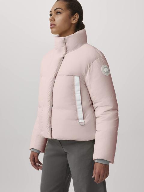 Junction Cropped Puffer Pink Lemonade