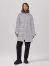 Shelburne Parka Performance Satin Willow Grey