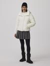 Junction Parka Shiny Crinkle North Star White