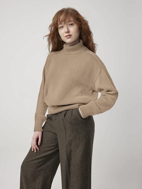 Baysville Turtleneck Sand Heather